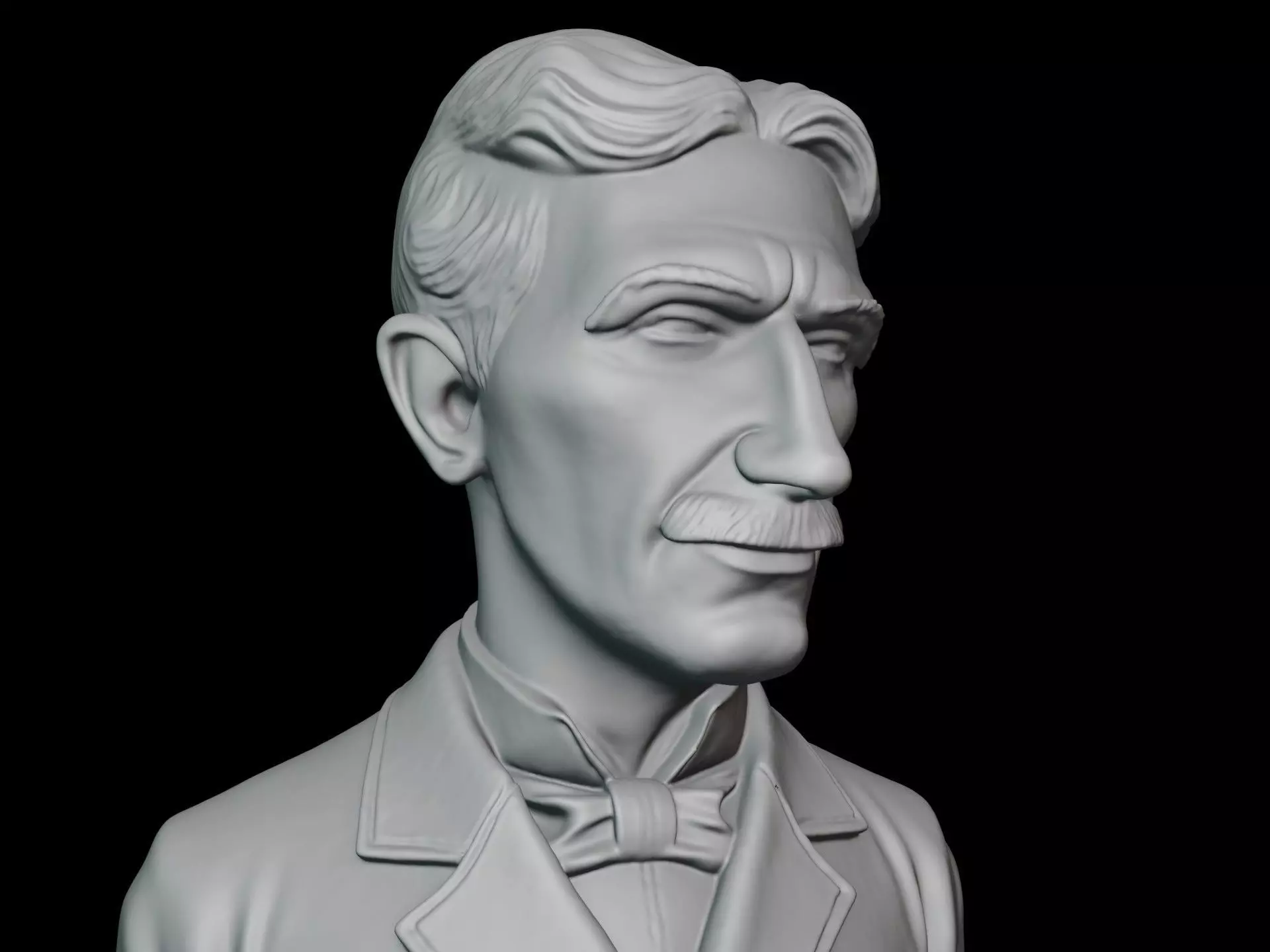 Nikola Tesla 3D model_5