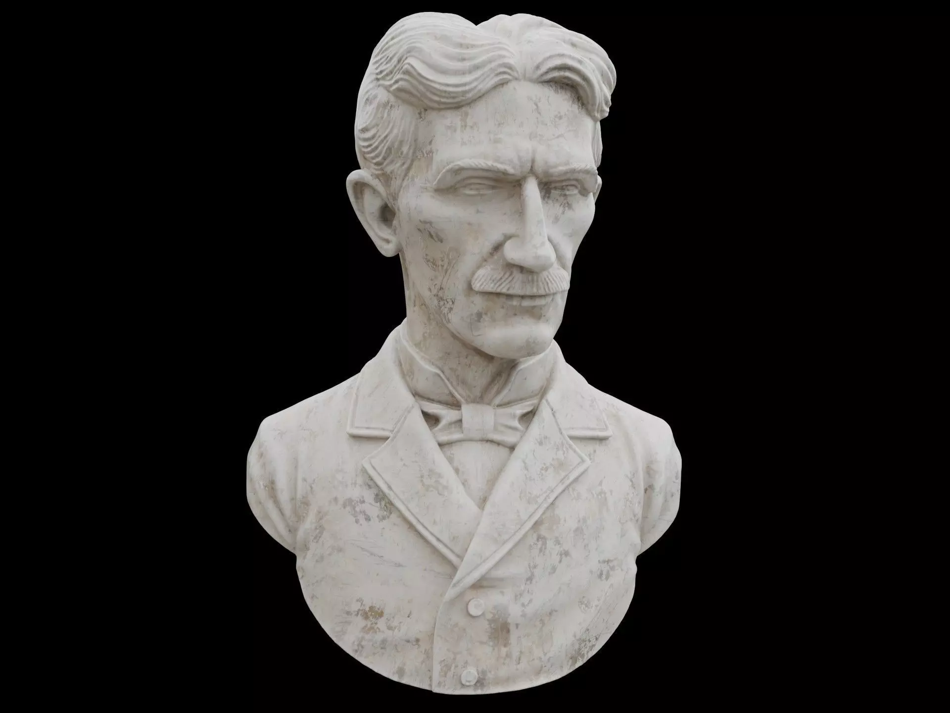 Nikola Tesla 3D model_1