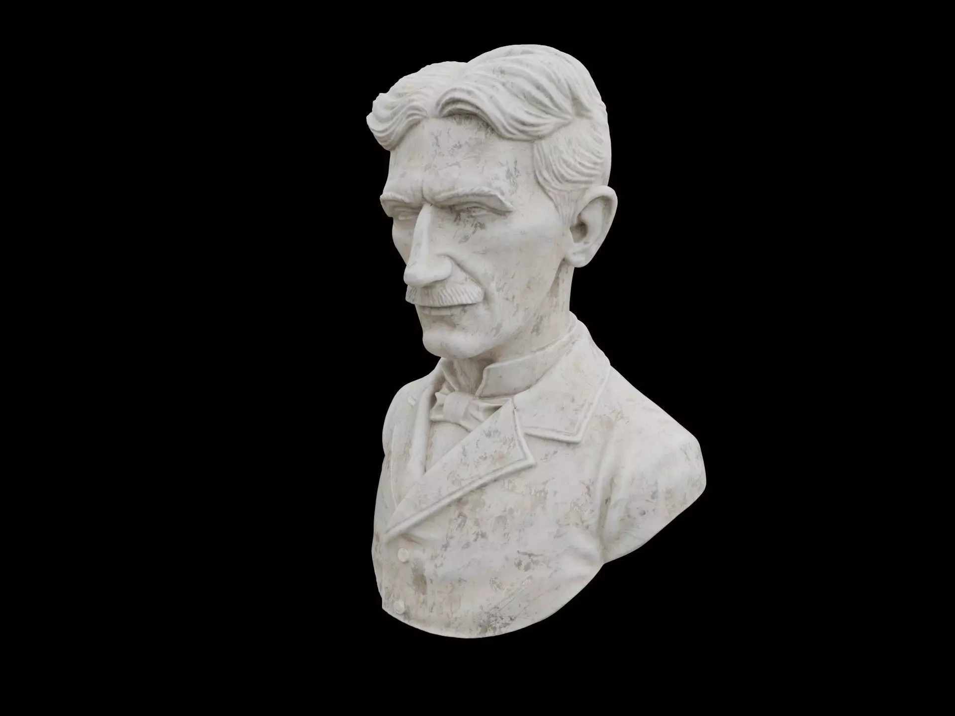 Nikola Tesla 3D model_2