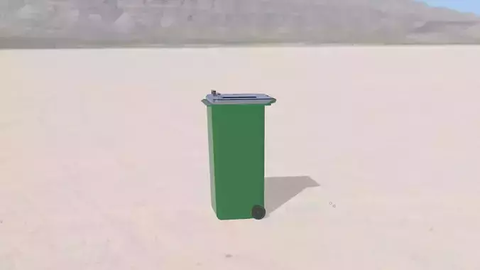 3D mini trashbin and penholder for desk