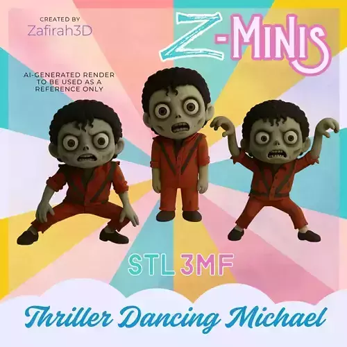 THRILLER DANCING MICHAEL Z-MINIS