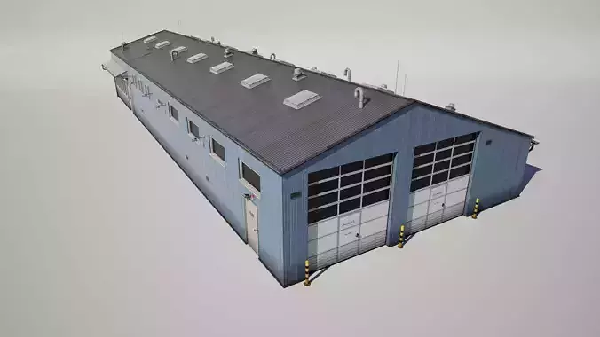  Industrial Workshop Building Garage