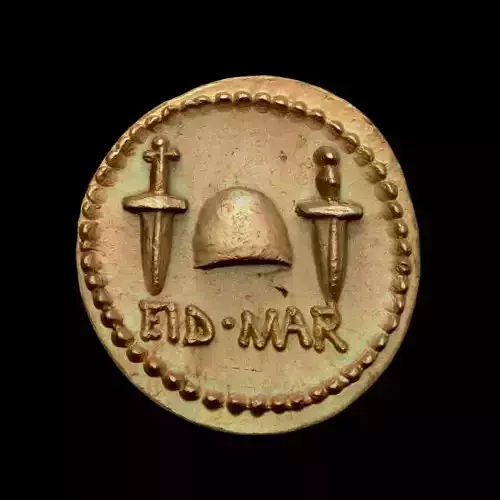 Eid Mar Denarius Brutus Fatal Betrayal Coin