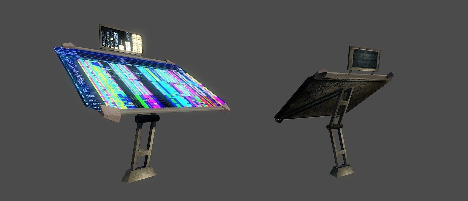 Protogenetic Subculture Lowpoly Gameready Cyberpunk Collection Low-poly 3D model_28