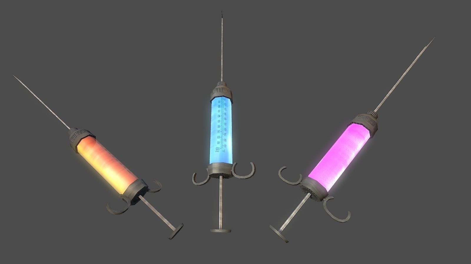 Protogenetic Subculture Lowpoly Gameready Cyberpunk Collection Low-poly 3D model_1