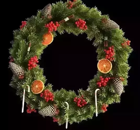 Christmas wreath 66cm
