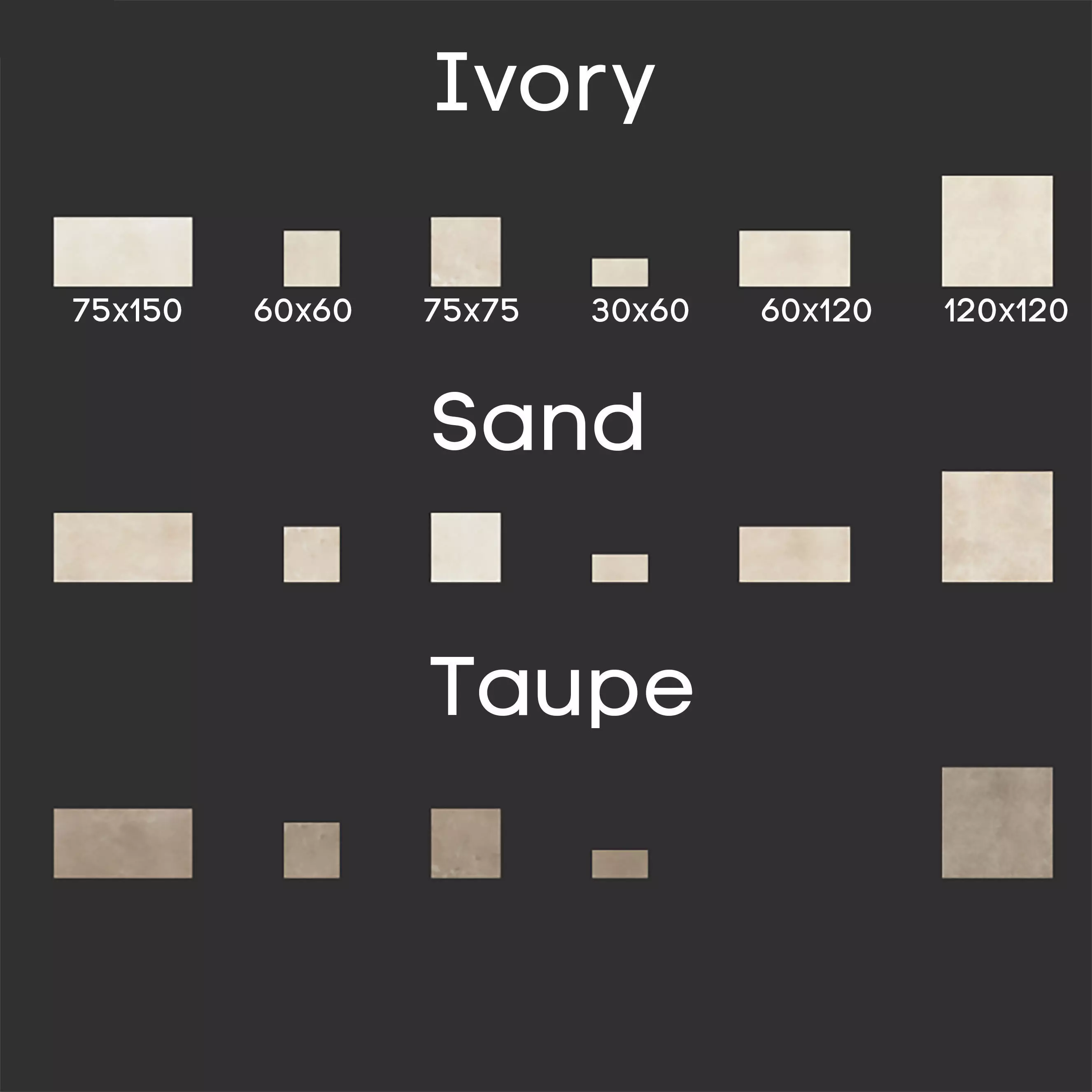 Marazzi Mystone Limestone Porcelain Tiles - 3 Colors -Set of 17 Texture_6