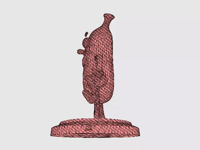 Banana Buddy  LowPoly 3d model 3D print model_48