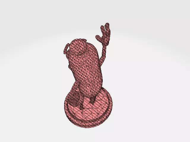 Banana Buddy  LowPoly 3d model 3D print model_42