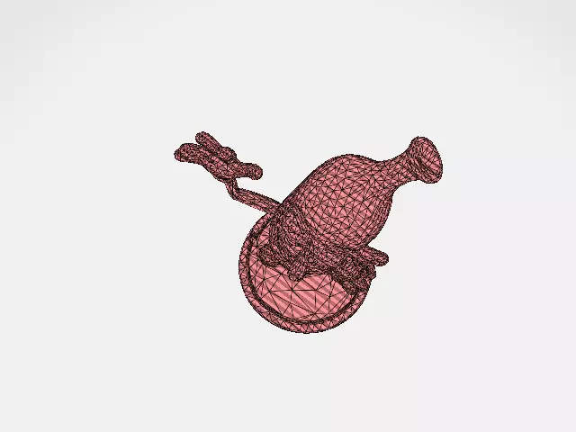 Banana Buddy  LowPoly 3d model 3D print model_50