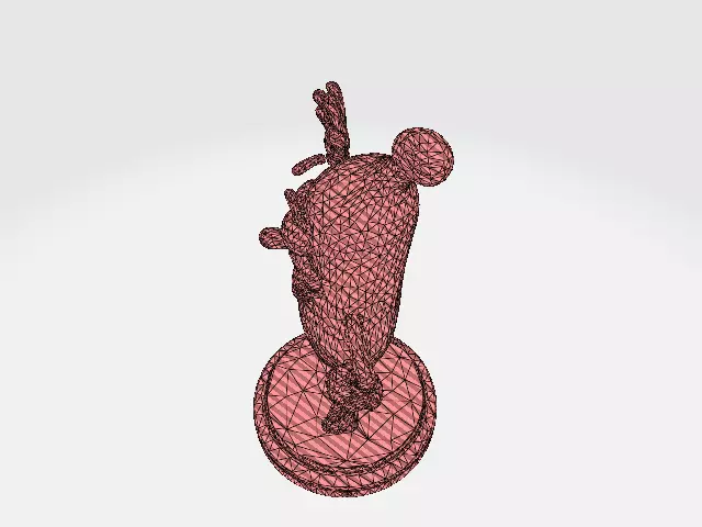 Banana Buddy  LowPoly 3d model 3D print model_43