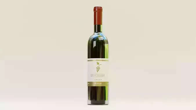 -Wine Bottle V1-