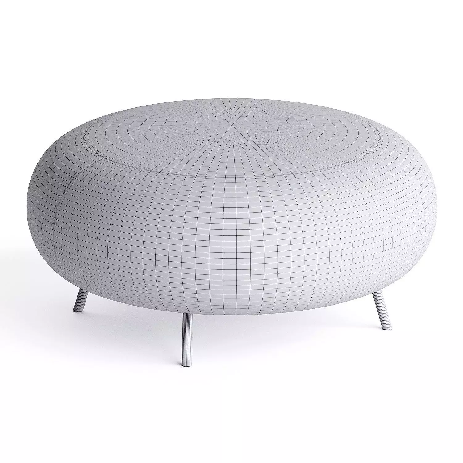 gioia 2 pouf 3D model_6