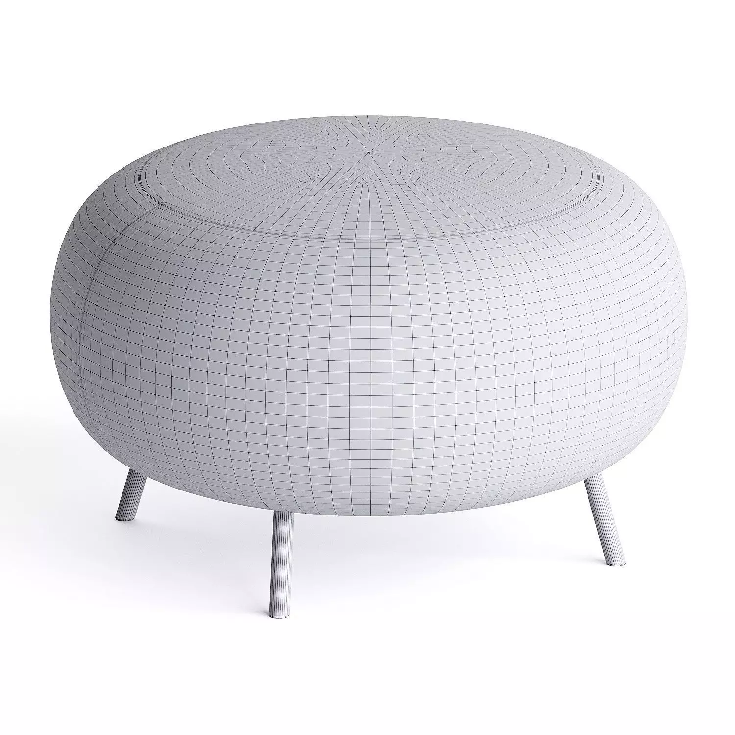 gioia pouf 3D model_6