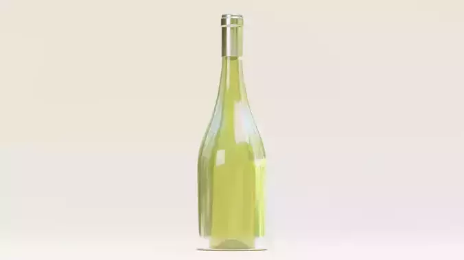-Wine Bottle V7-