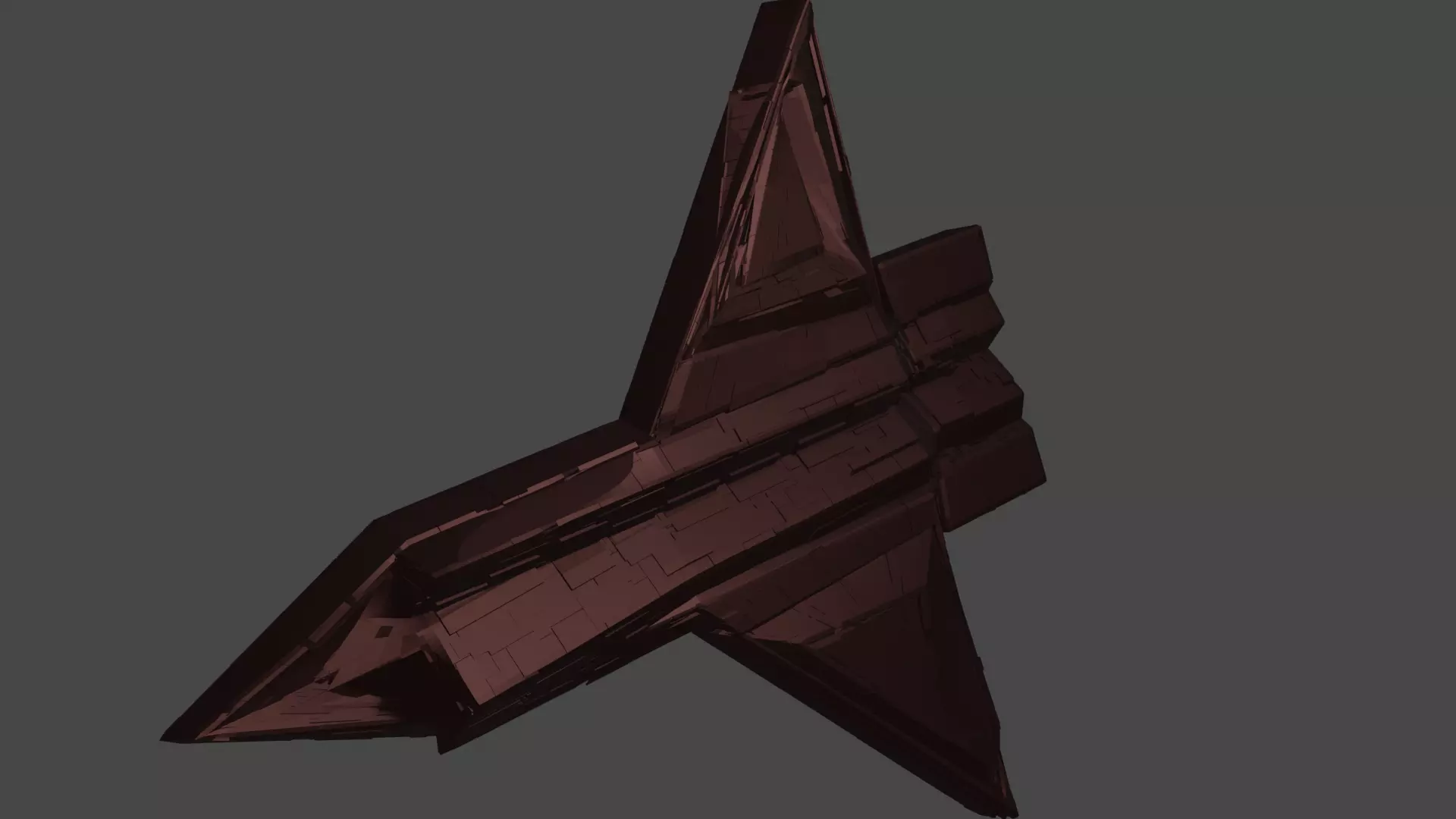 Falcon-A5 Multi Color Edition Low-poly 3D model_3