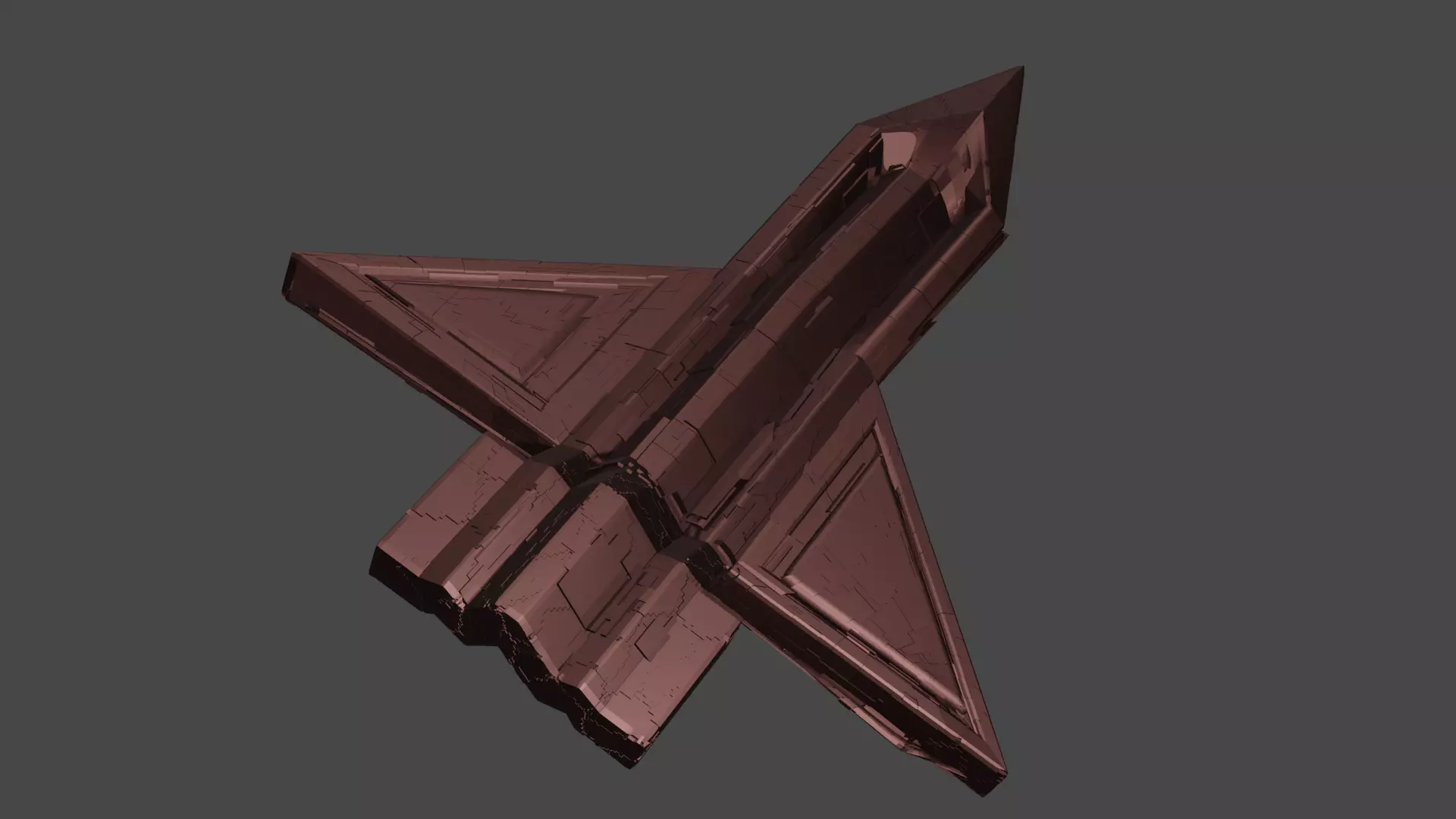 Falcon-A5 Multi Color Edition Low-poly 3D model_4