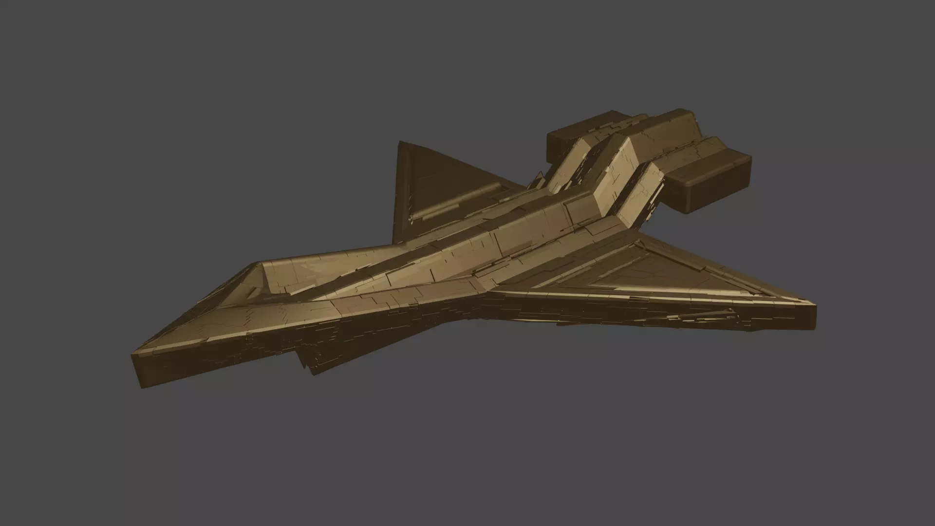 Falcon-A5 Multi Color Edition Low-poly 3D model_0