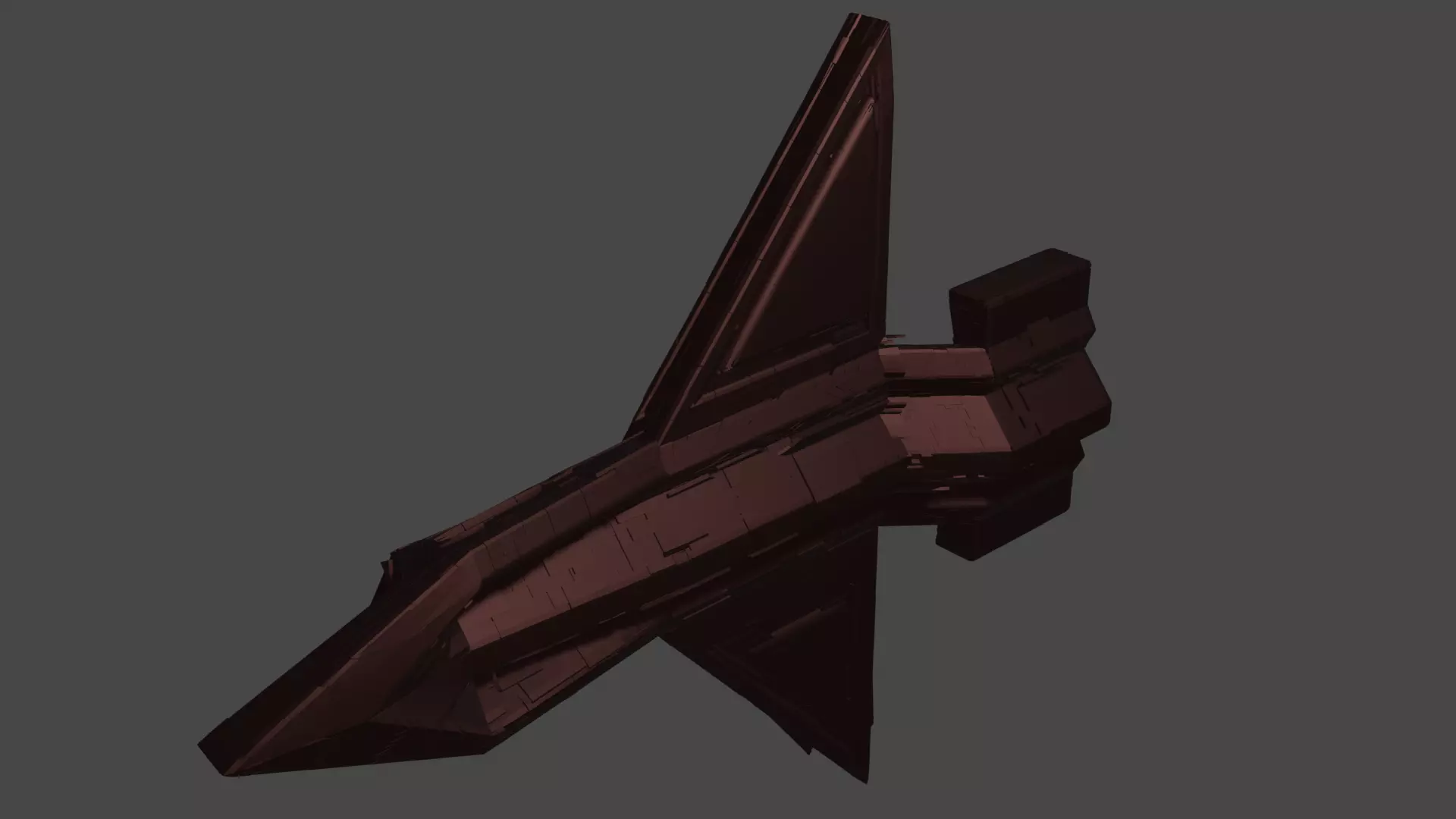 Falcon-A5 Multi Color Edition Low-poly 3D model_2