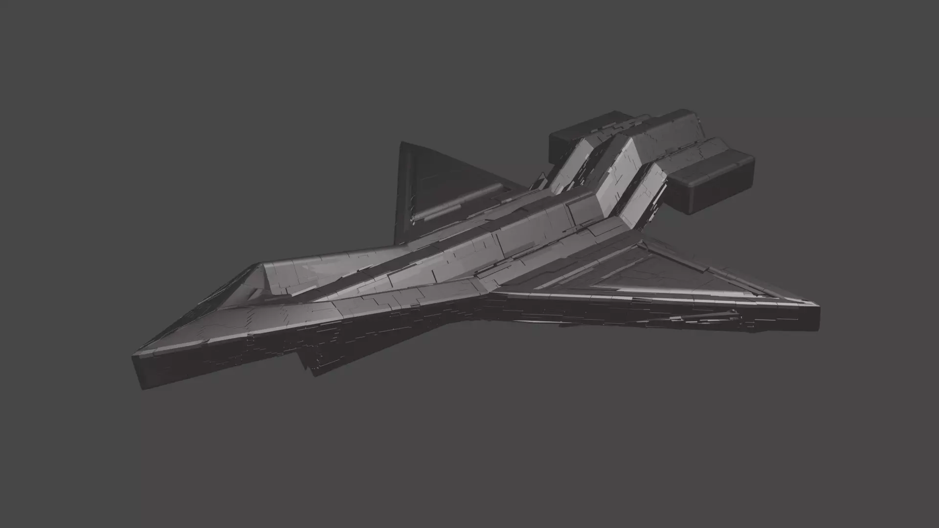 Falcon-A5 Multi Color Edition Low-poly 3D model_7
