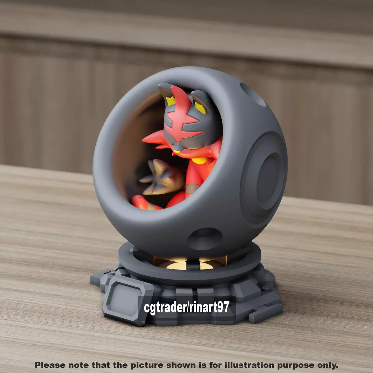 Torracat healing machine pods 3D print model_1
