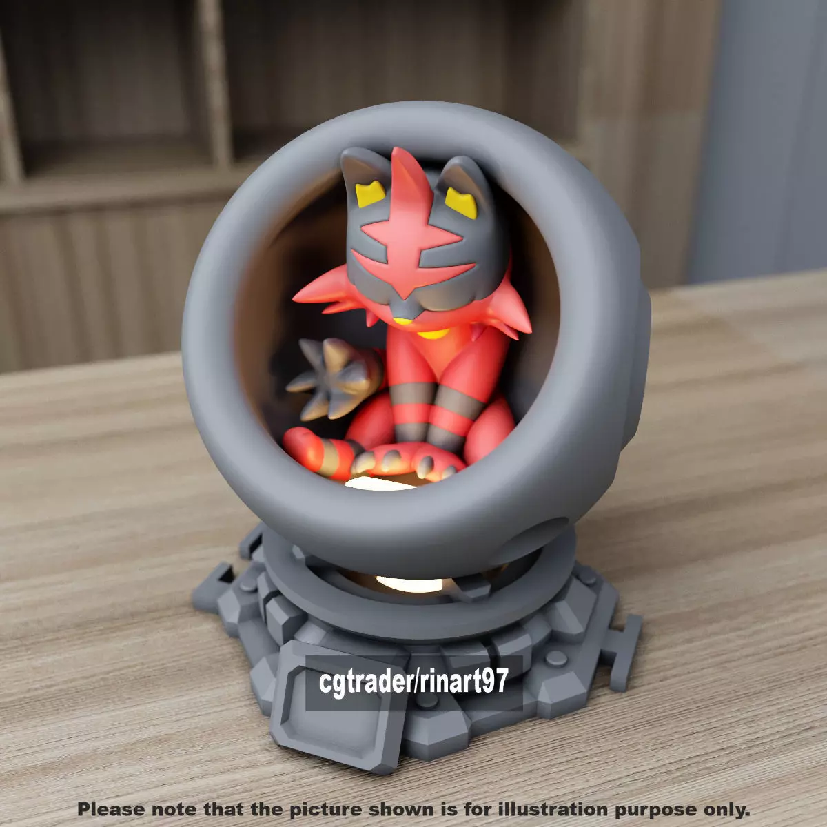 Torracat healing machine pods 3D print model_4