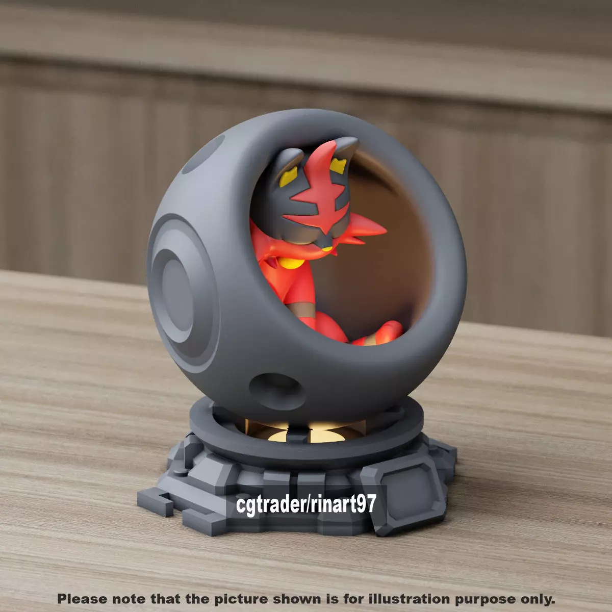 Torracat healing machine pods 3D print model_12