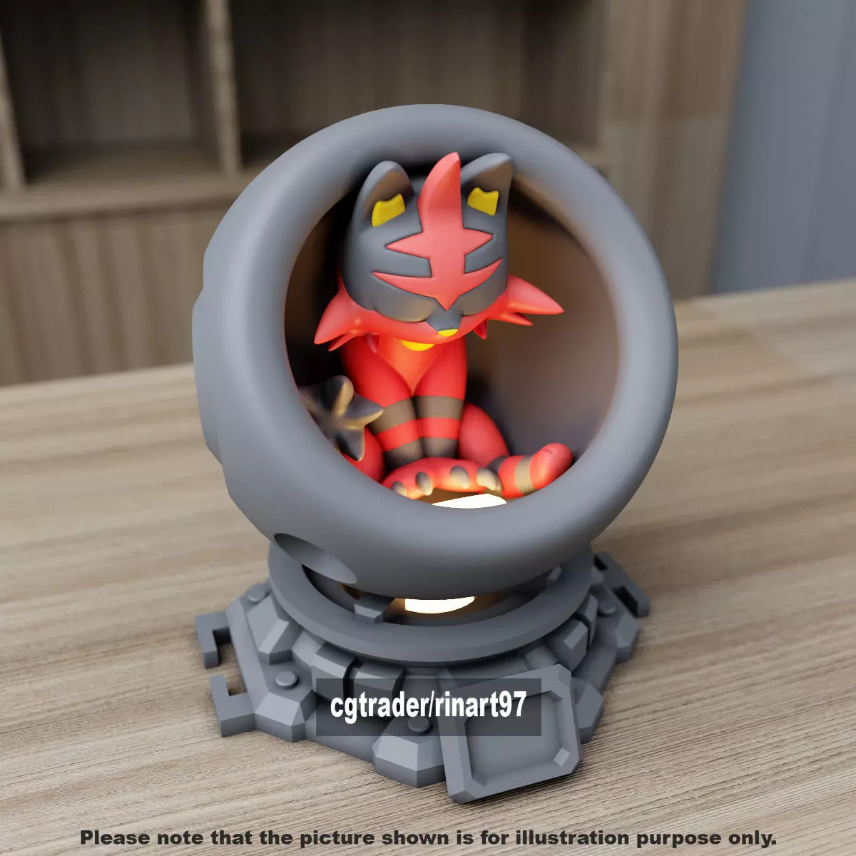 Torracat healing machine pods 3D print model_6