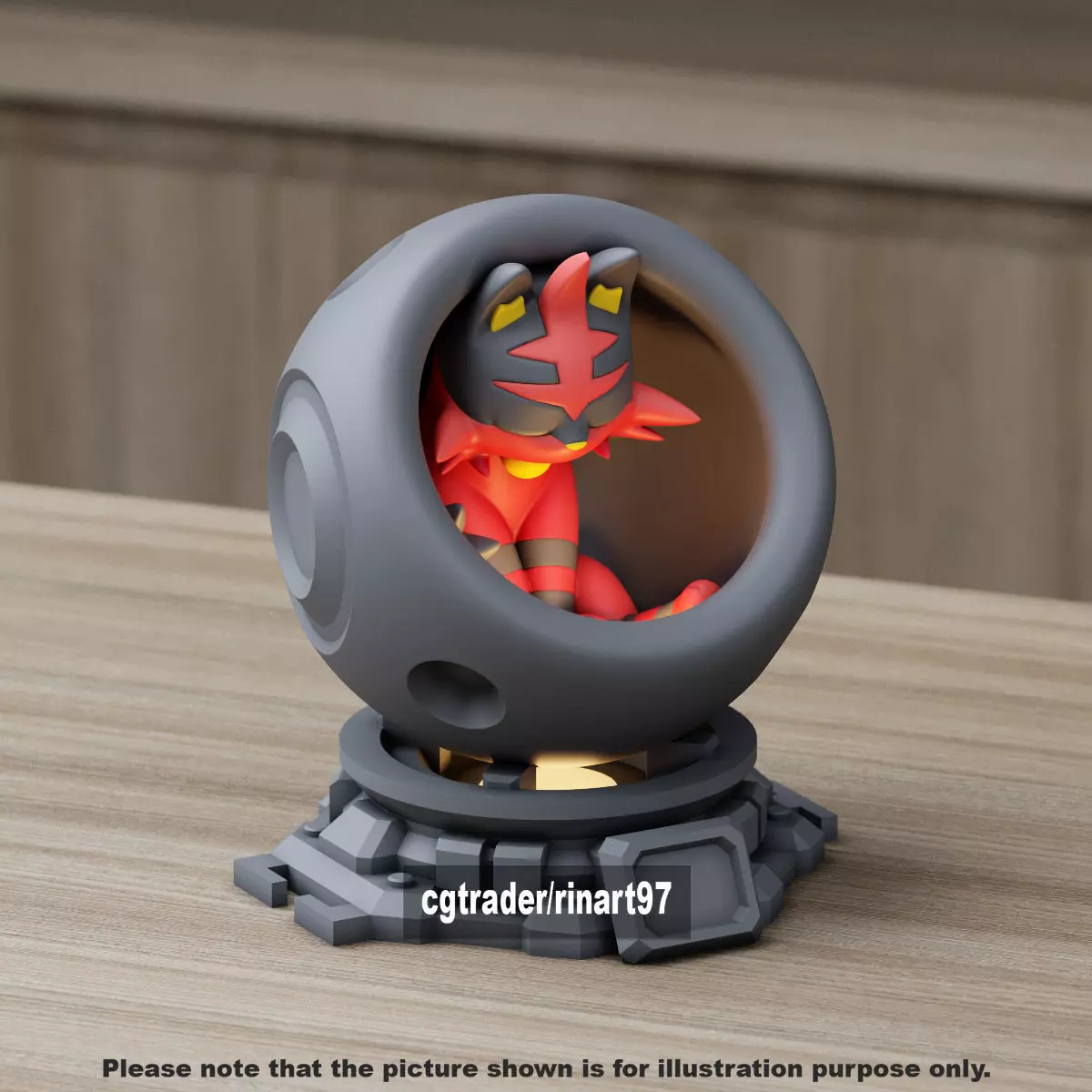 Torracat healing machine pods 3D print model_11