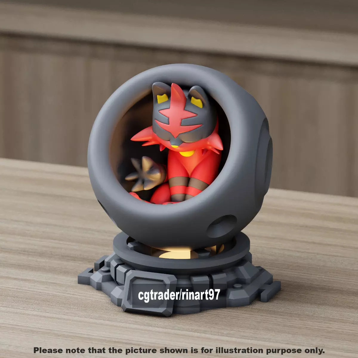 Torracat healing machine pods 3D print model_0