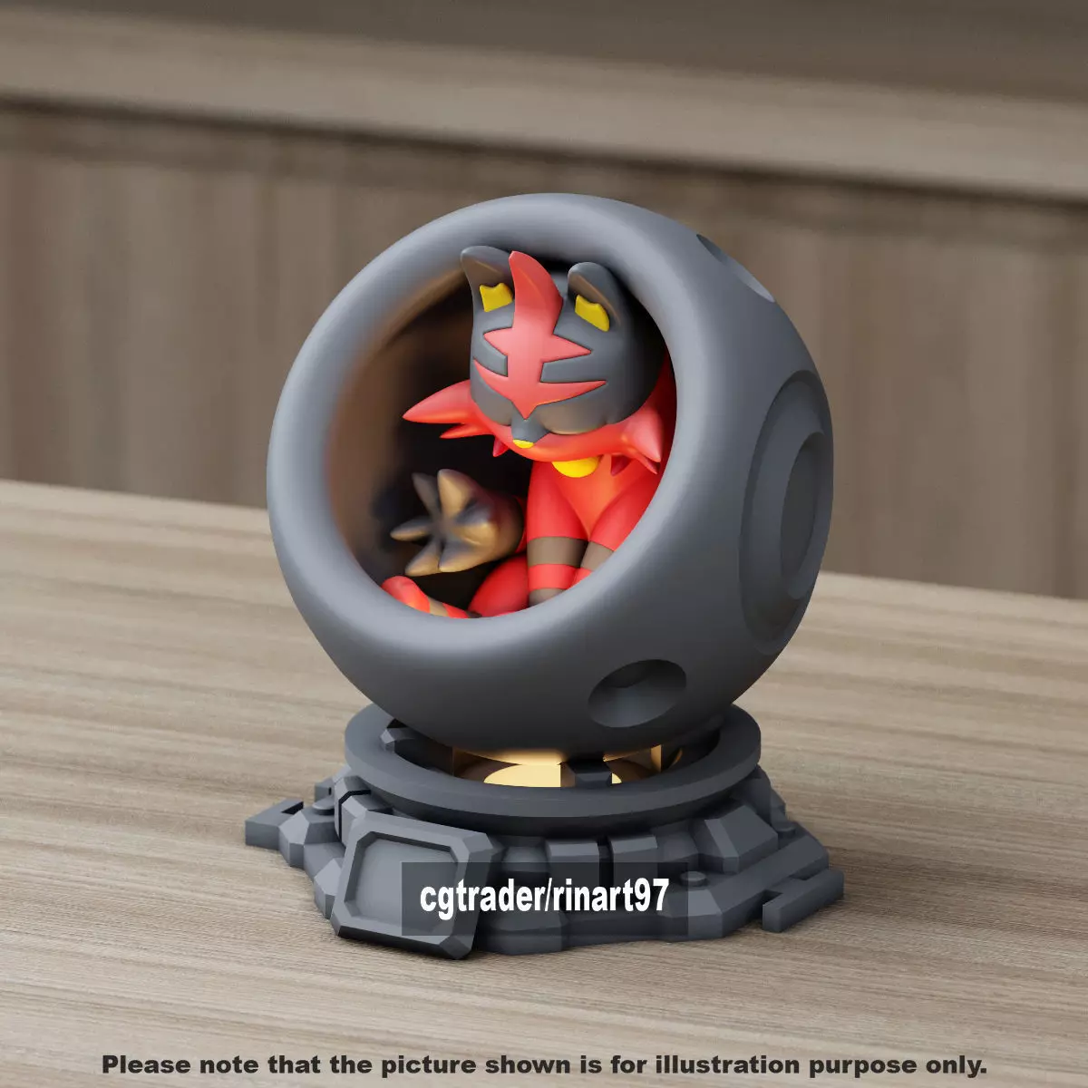 Torracat healing machine pods 3D print model_14