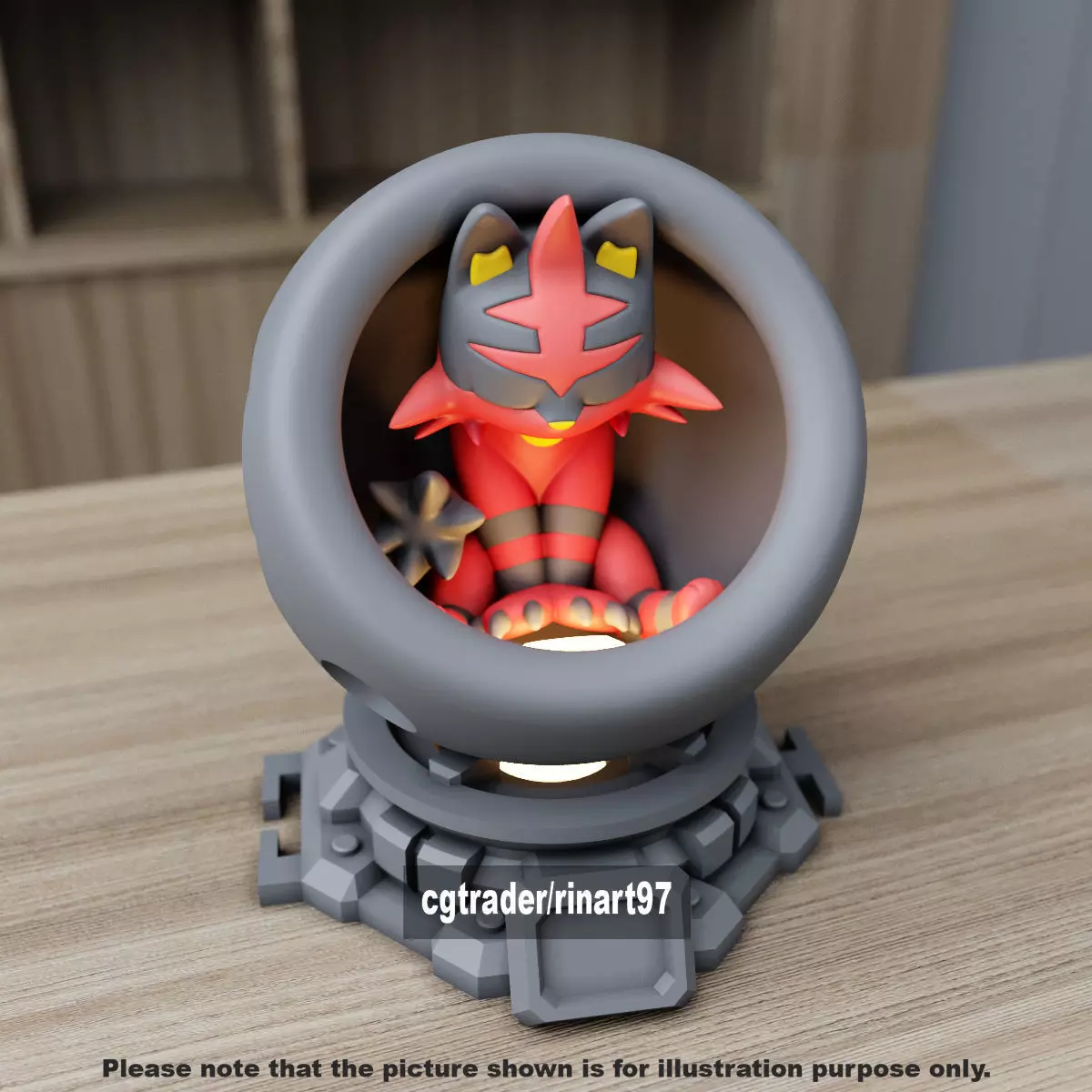 Torracat healing machine pods 3D print model_5