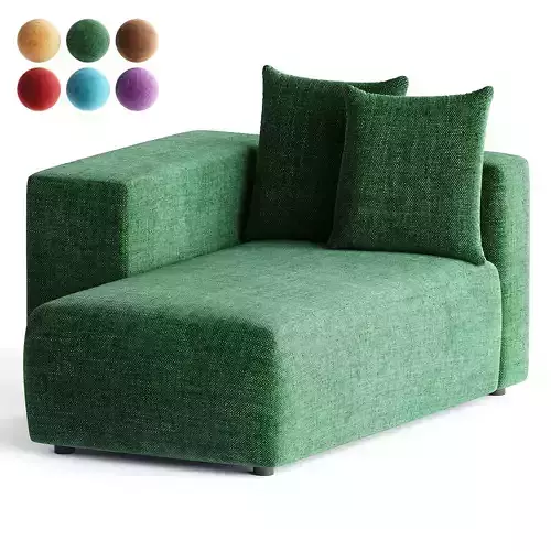 green couch