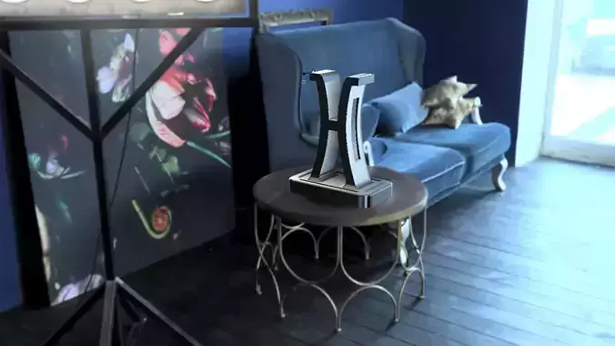 3D printable headphone stand