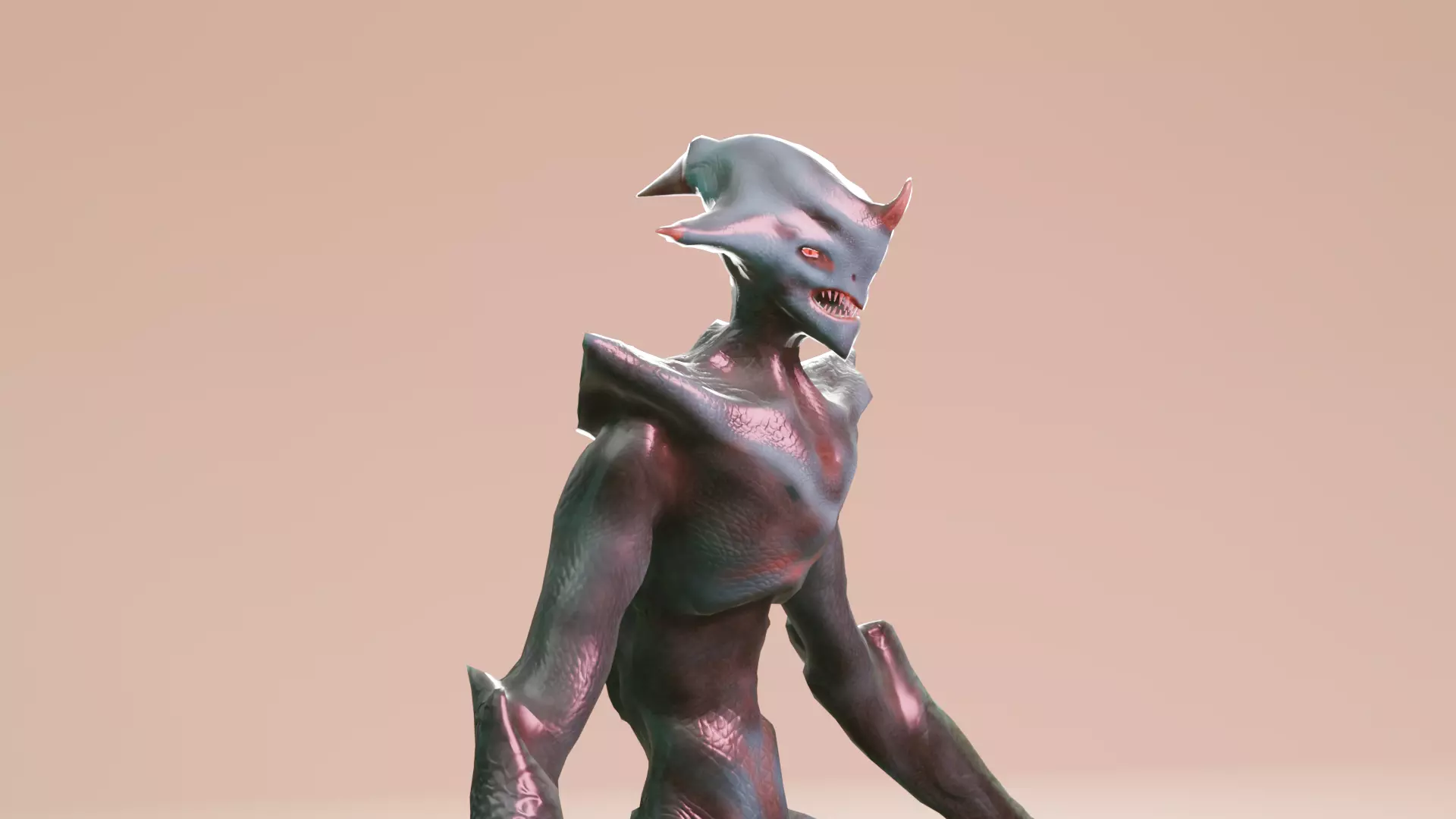 Alien monster Fohorn 3D model_10