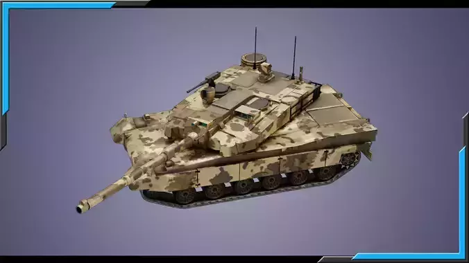 K2 Black Panther LowPoly-3D Model-6 Skins-4K tex-Rigged Tank Low-poly 3D model K2 Black Panther LowPoly-3D Model-6 Skins-4K tex-Rigged Tank Low-poly 3D model