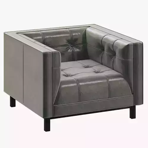 Restoration Hardware Madison Leather Chair