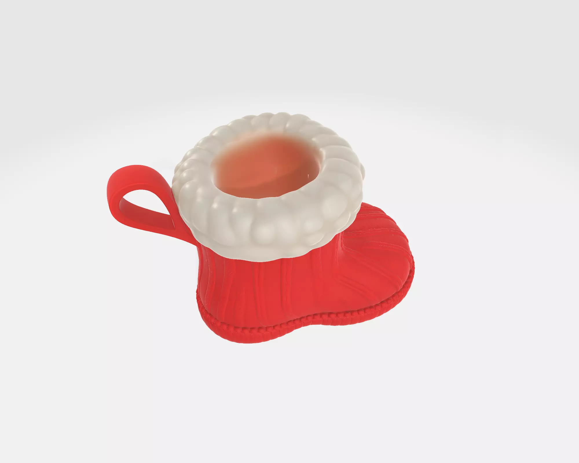 Christmas Stocking Boot Festive Mini Holiday Decoration 3D print model_7