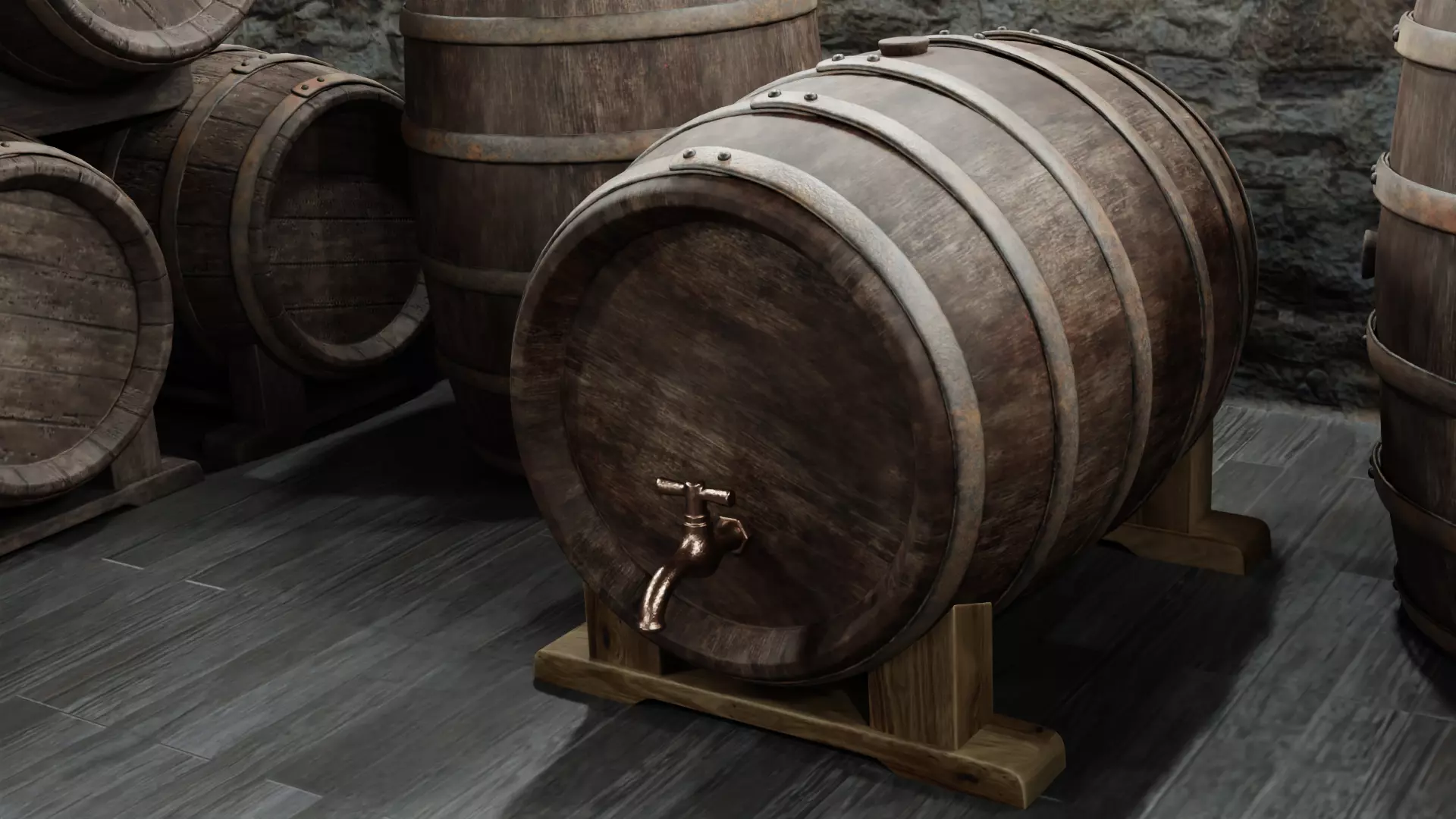 -Wine Cellar V2- 3D model_10