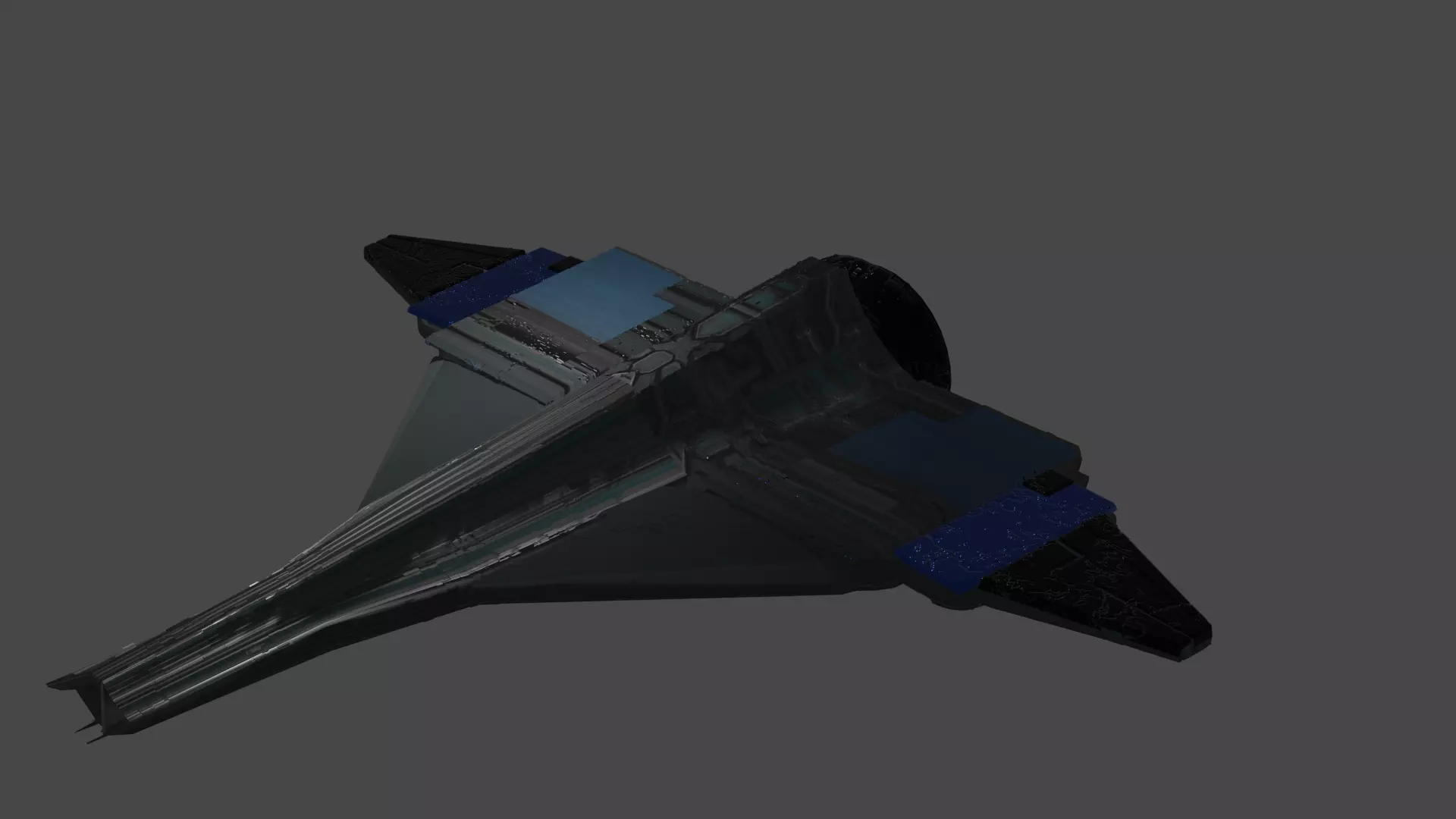 Viper T Tactical Interceptor Jet Low-poly 3D model_3