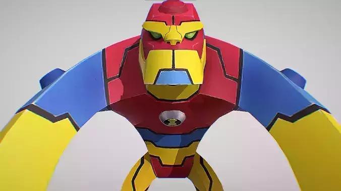 Bloxx - DNA sample of a Segmentasapien - Ben 10 Omniverse 