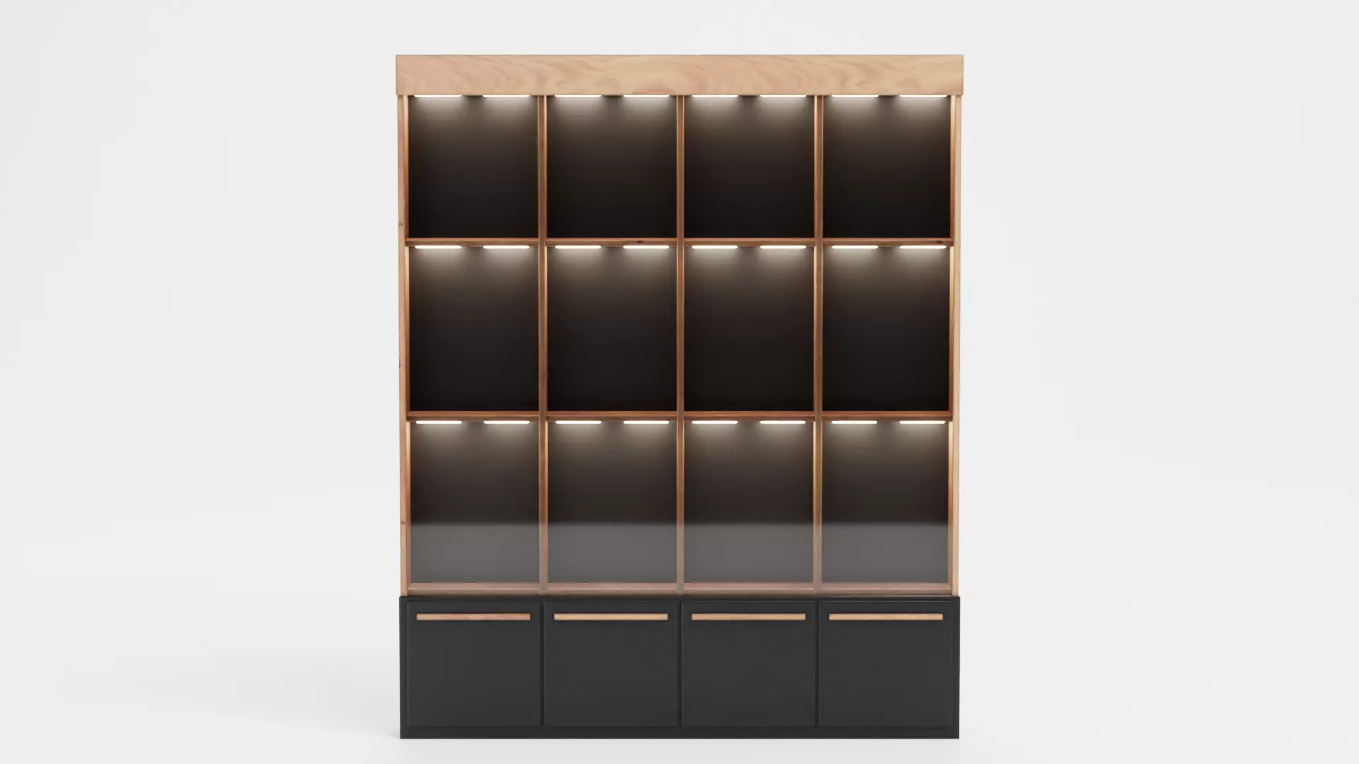 -Wine Rack V2- Low-poly 3D model_0