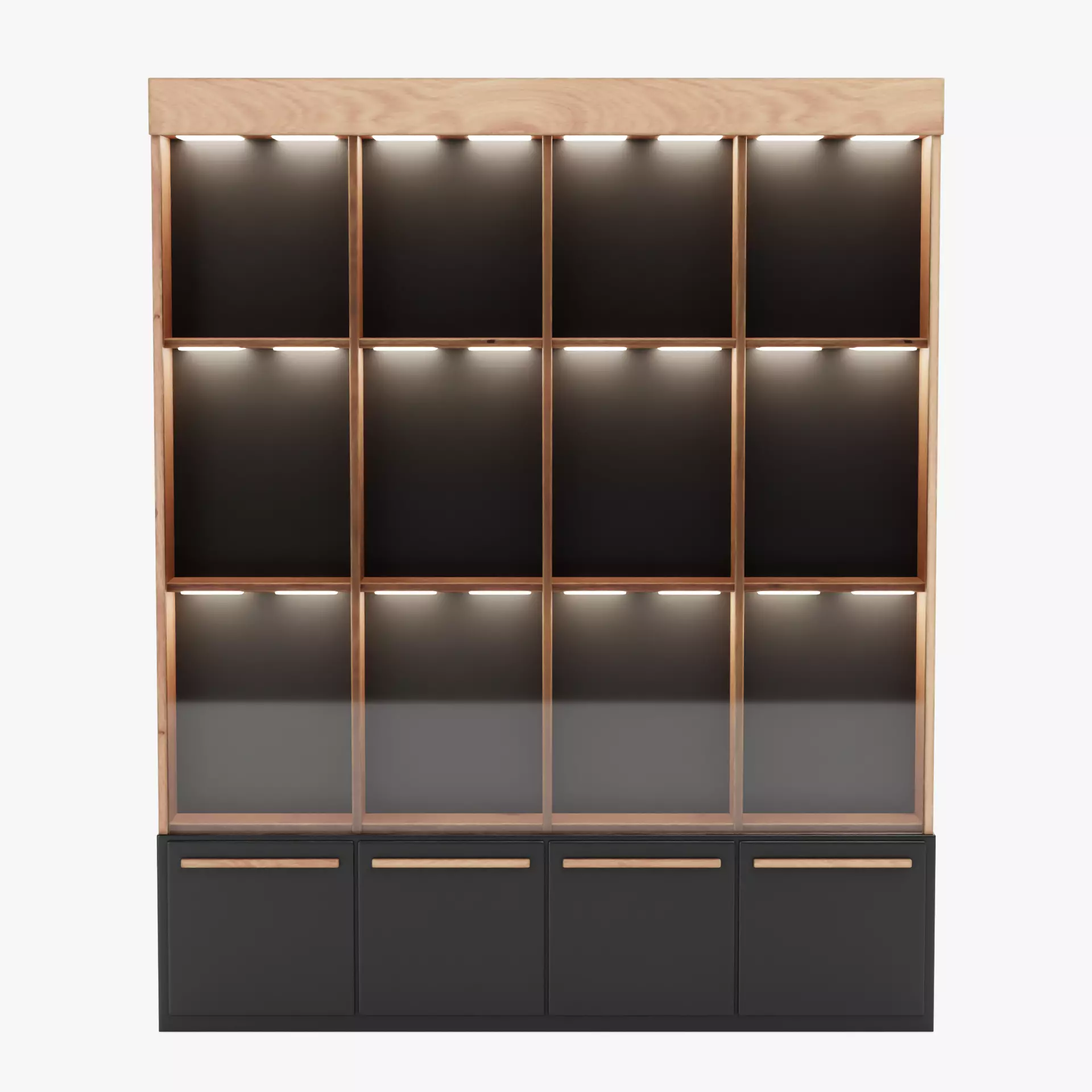 -Wine Rack V2- Low-poly 3D model_11