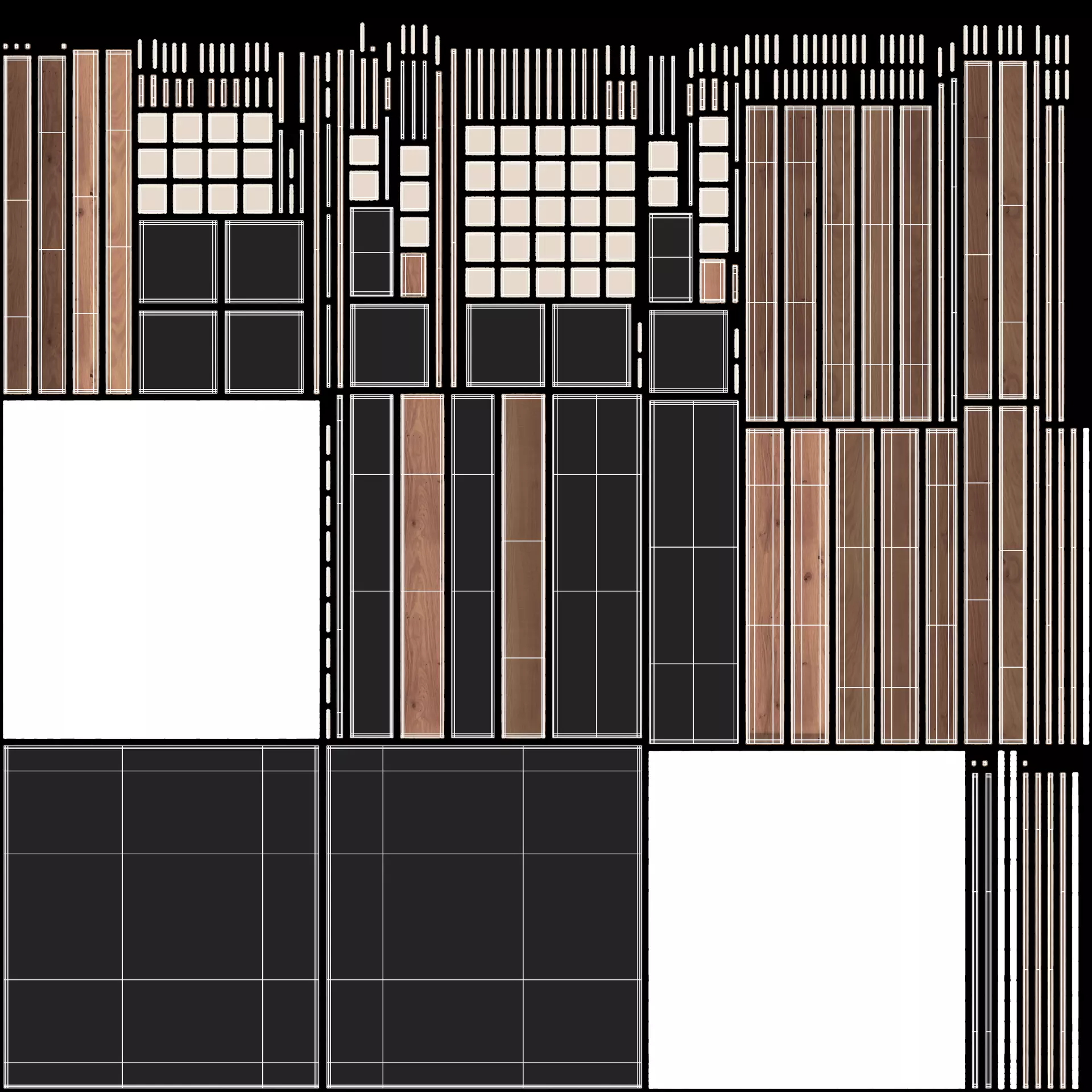 -Wine Rack V2- Low-poly 3D model_6