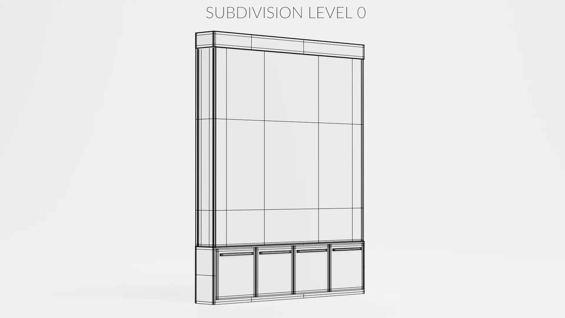 -Wine Rack V2- Low-poly 3D model_9