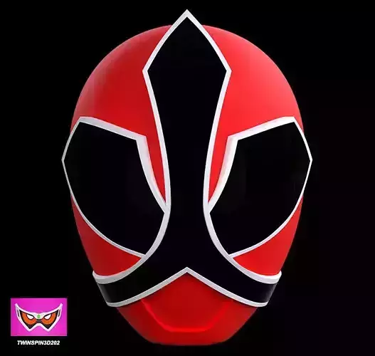 Power Rangers Samurai RED Helmet  