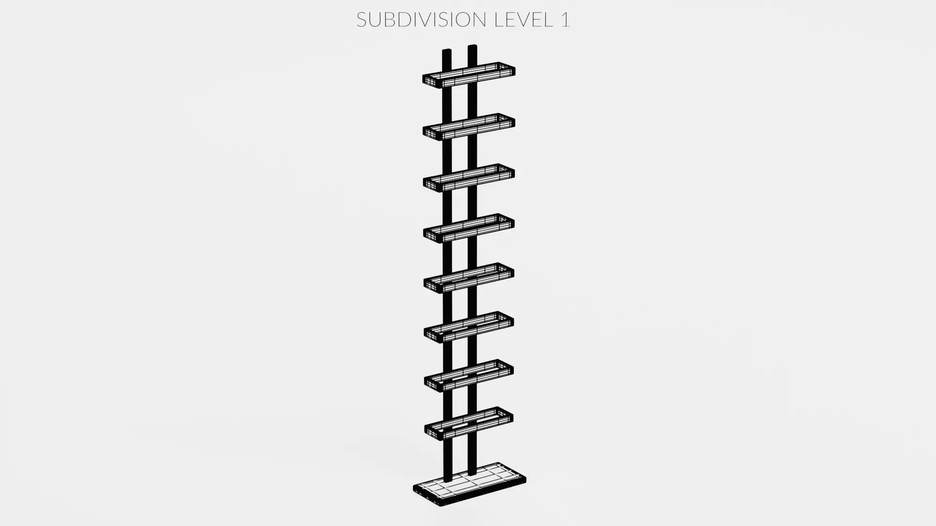 -Wine Rack V3- Low-poly 3D model_8