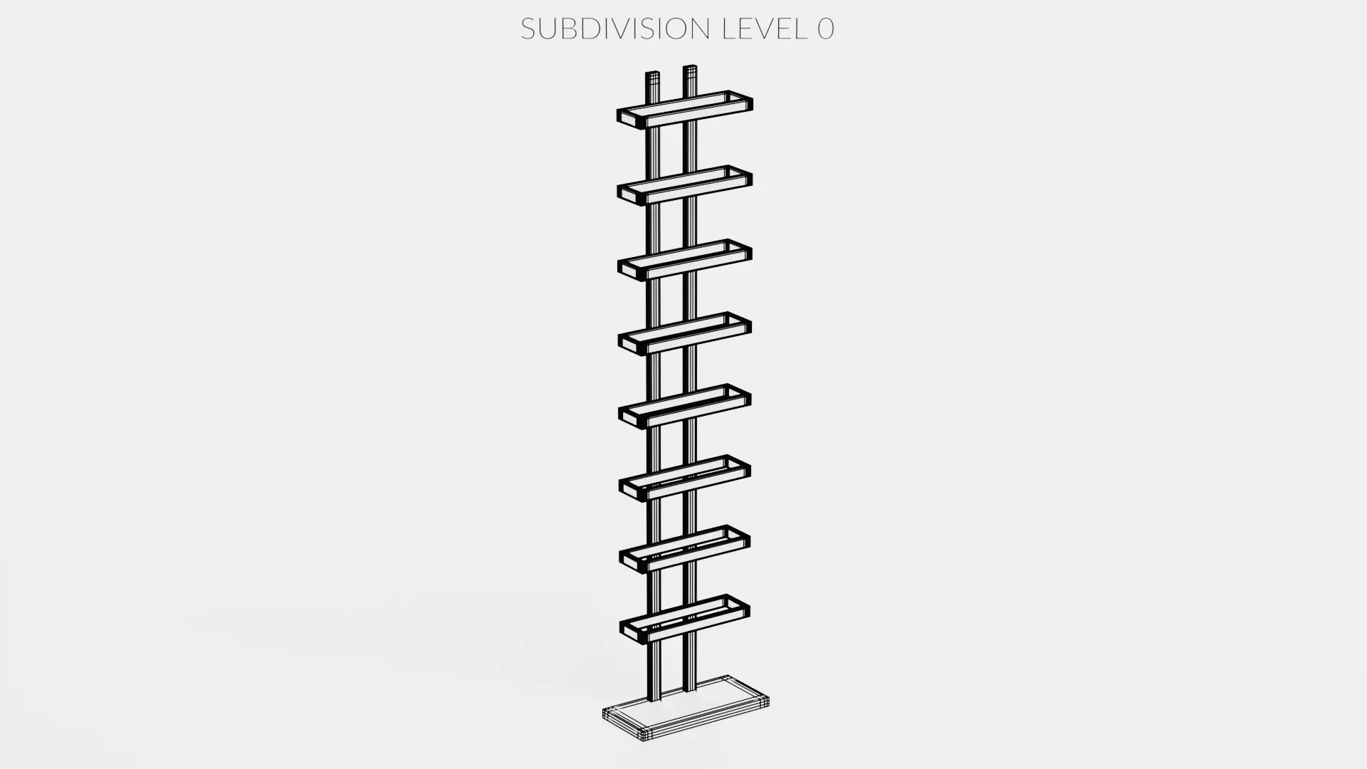 -Wine Rack V3- Low-poly 3D model_7