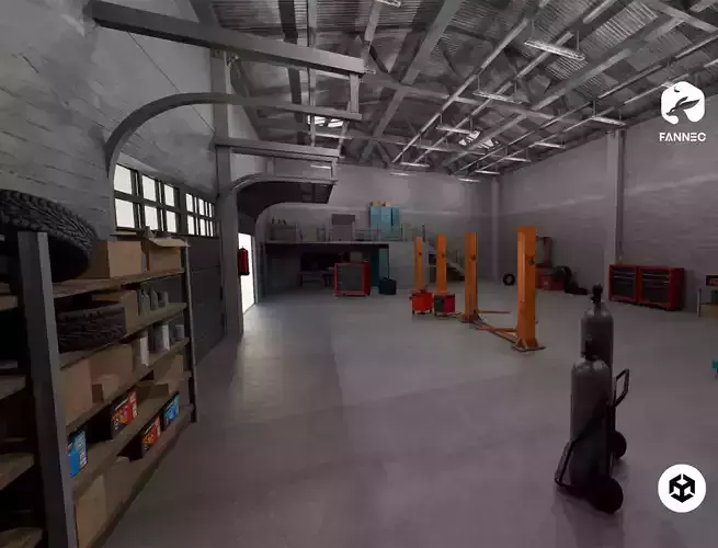 Modular - Industrial Garage - Unity