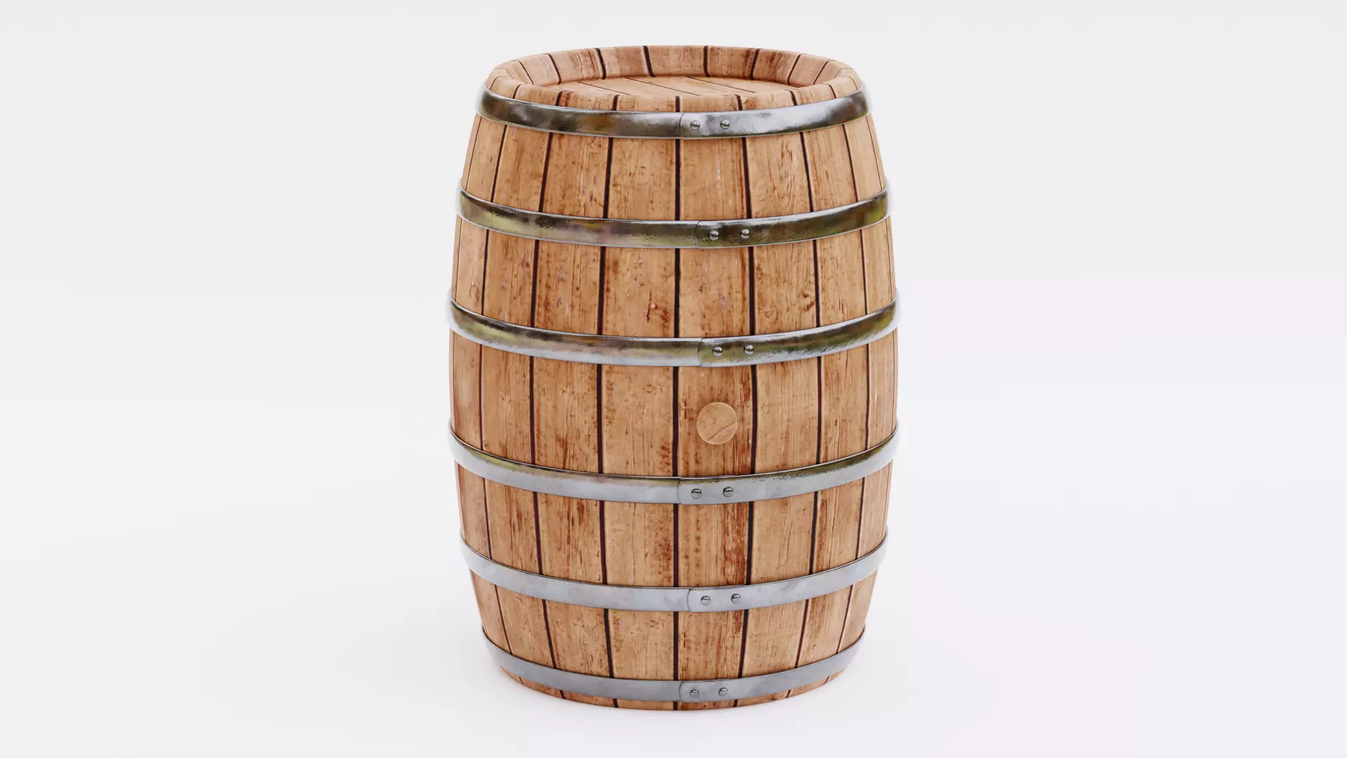 -Wine Set- Low-poly 3D model_8